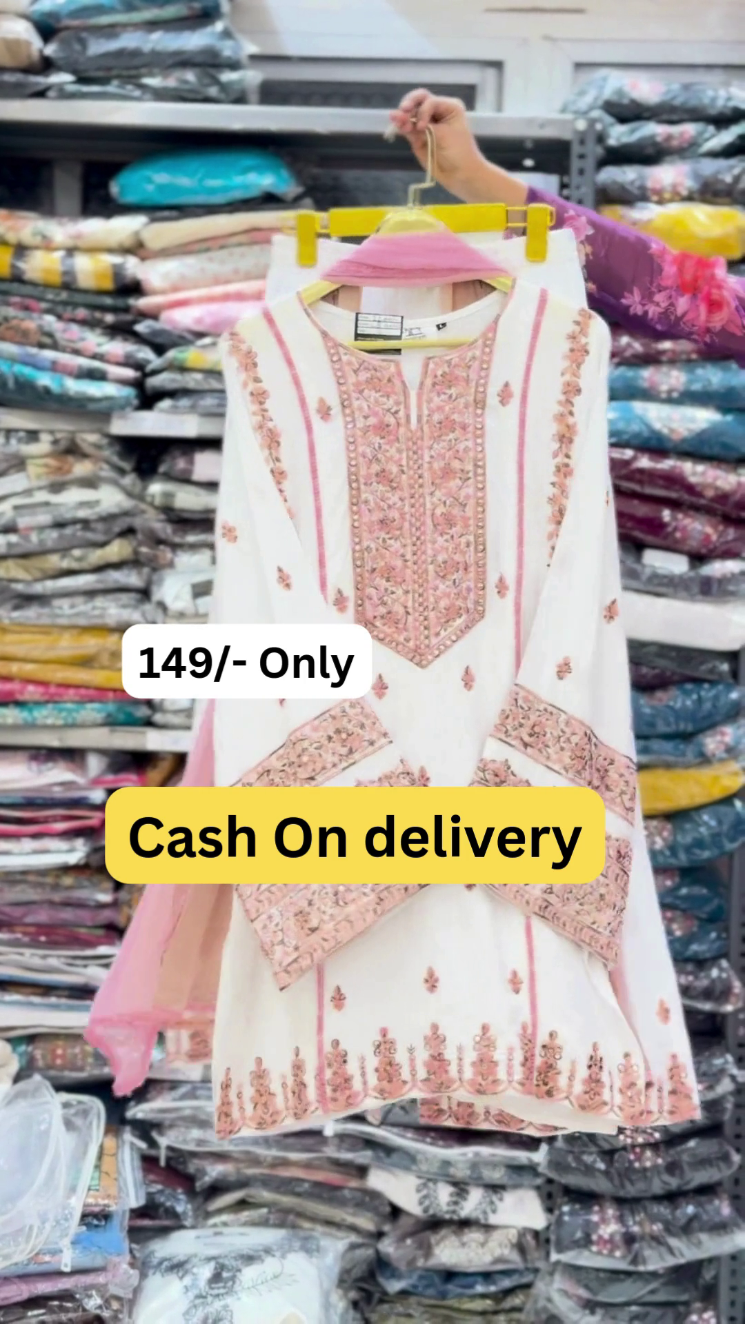 Elegant Embroidered Suit Collection