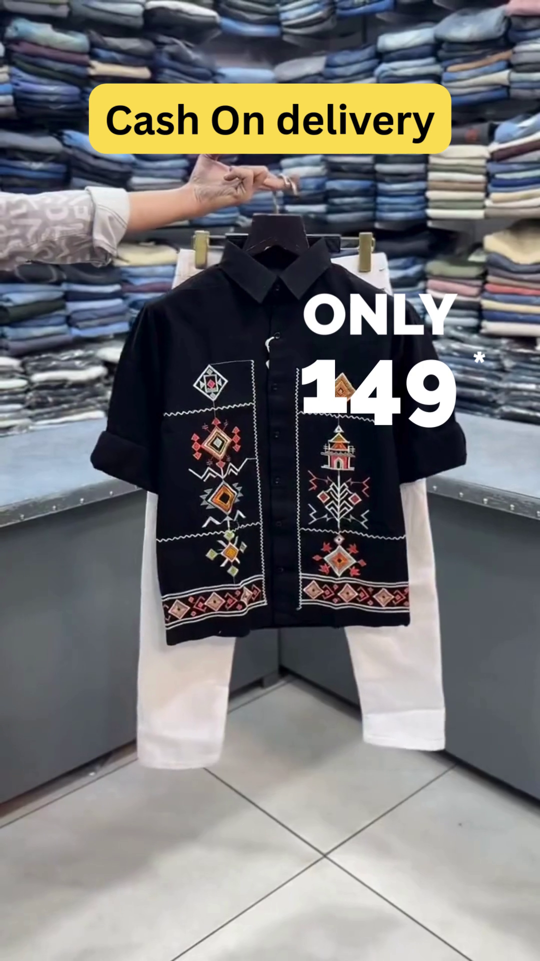 Trendy Printed Shirt & Pant Set