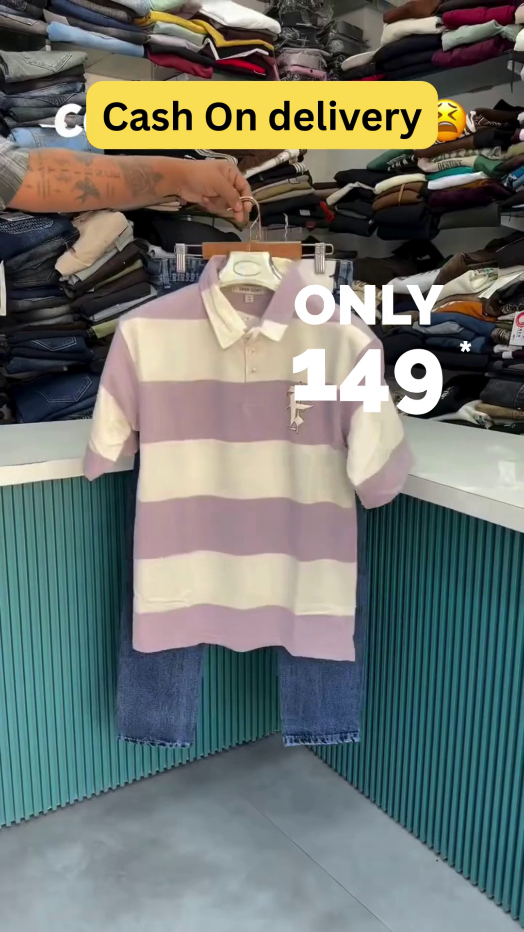 Classic Striped Polo Set