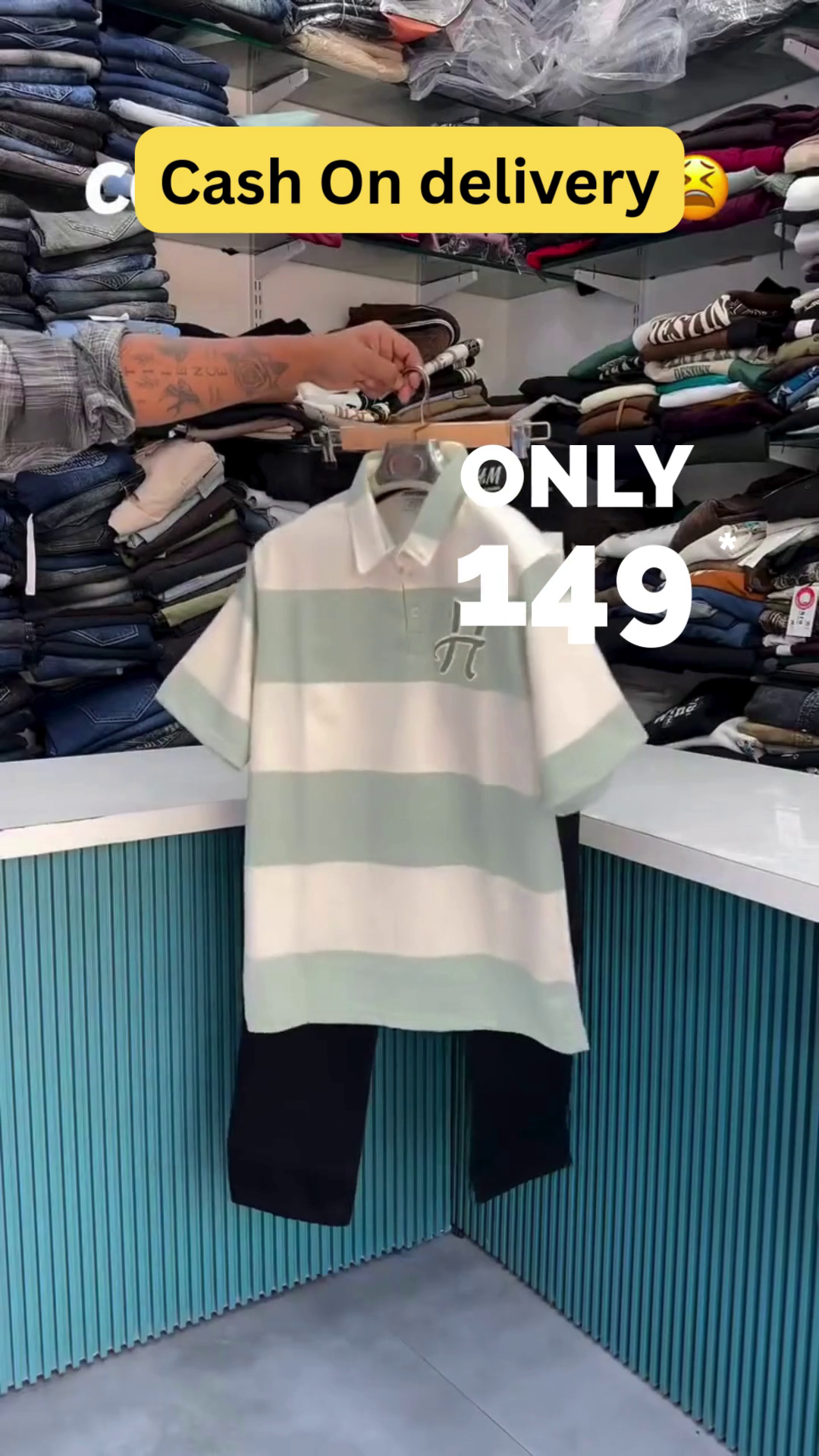 Classic Striped Polo Set