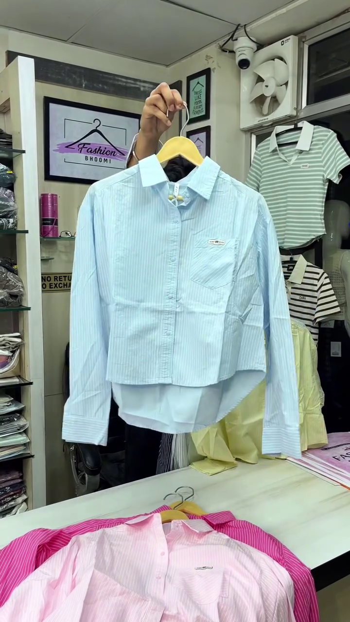 Classic Striped Casual Shirt