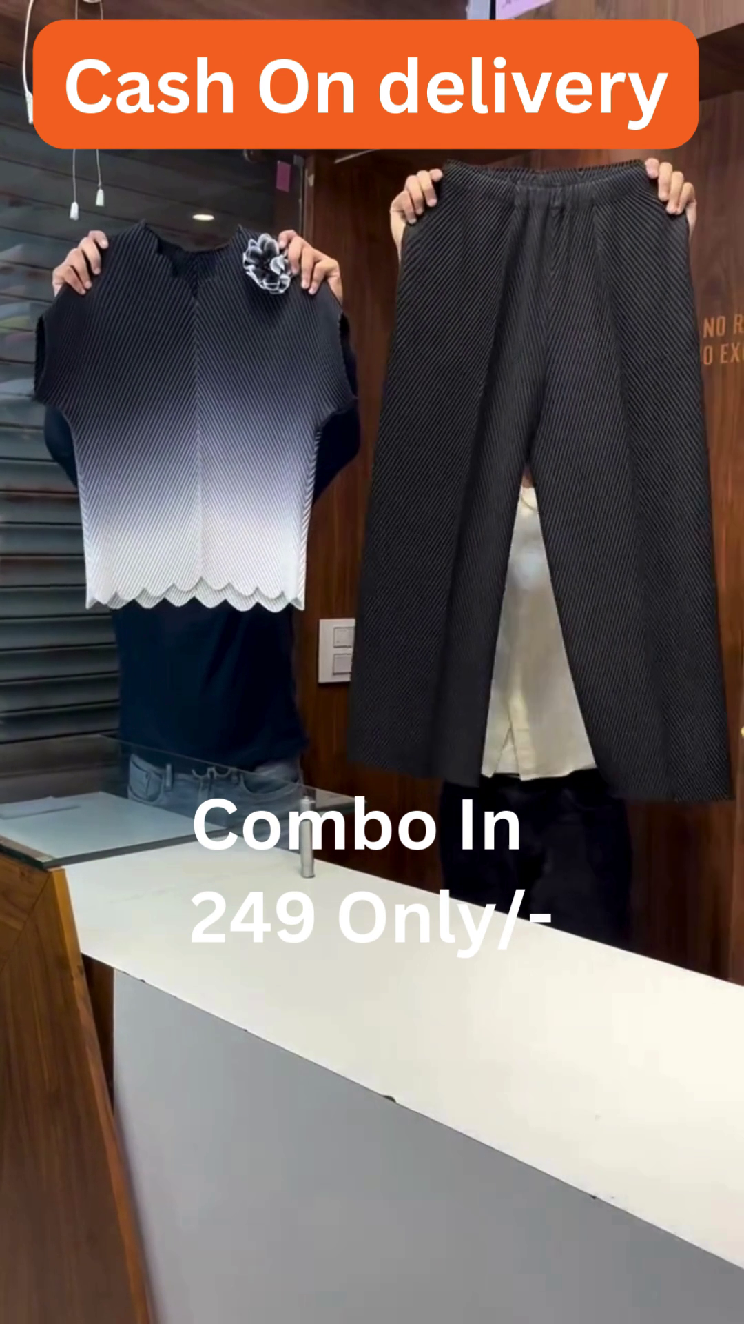 Trendy Textured Co-Ord Combo