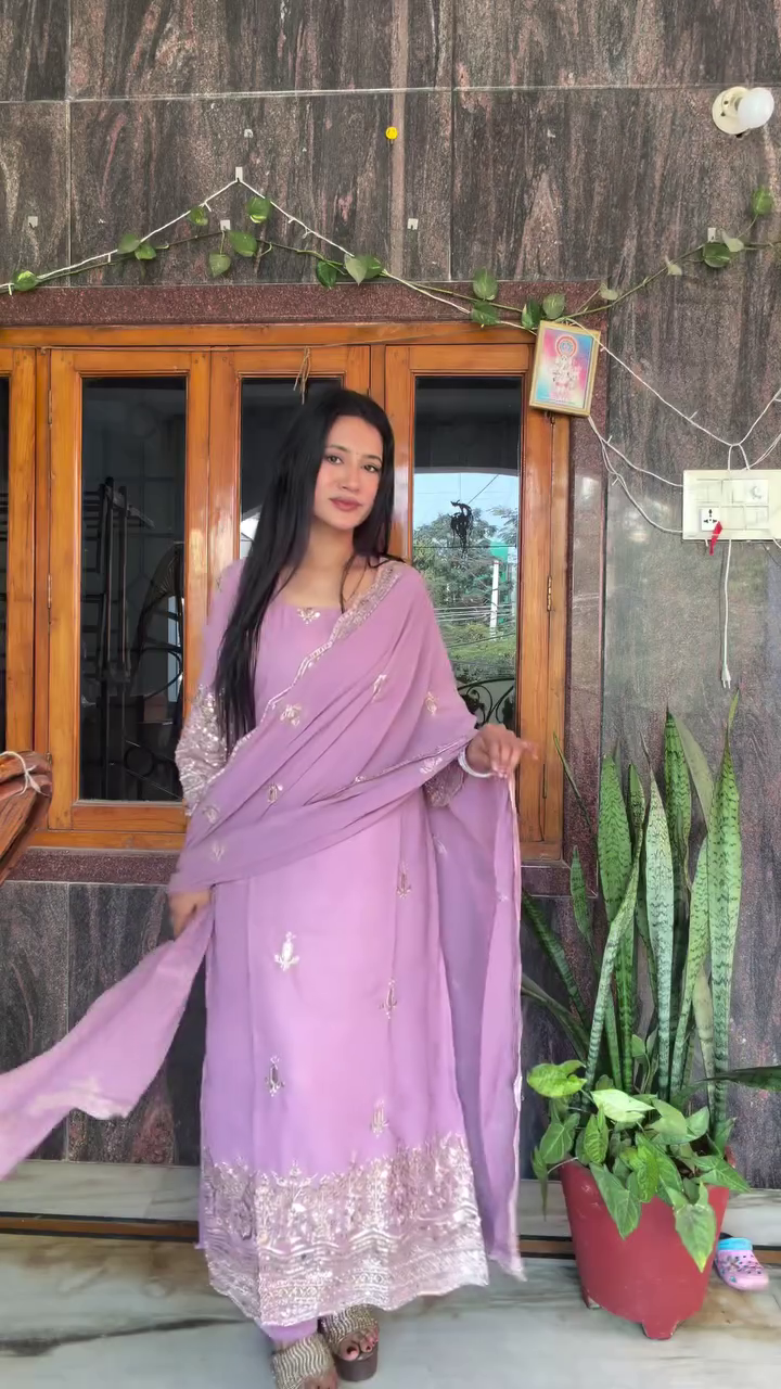 Ethnic Kurta Set with  Dupatta