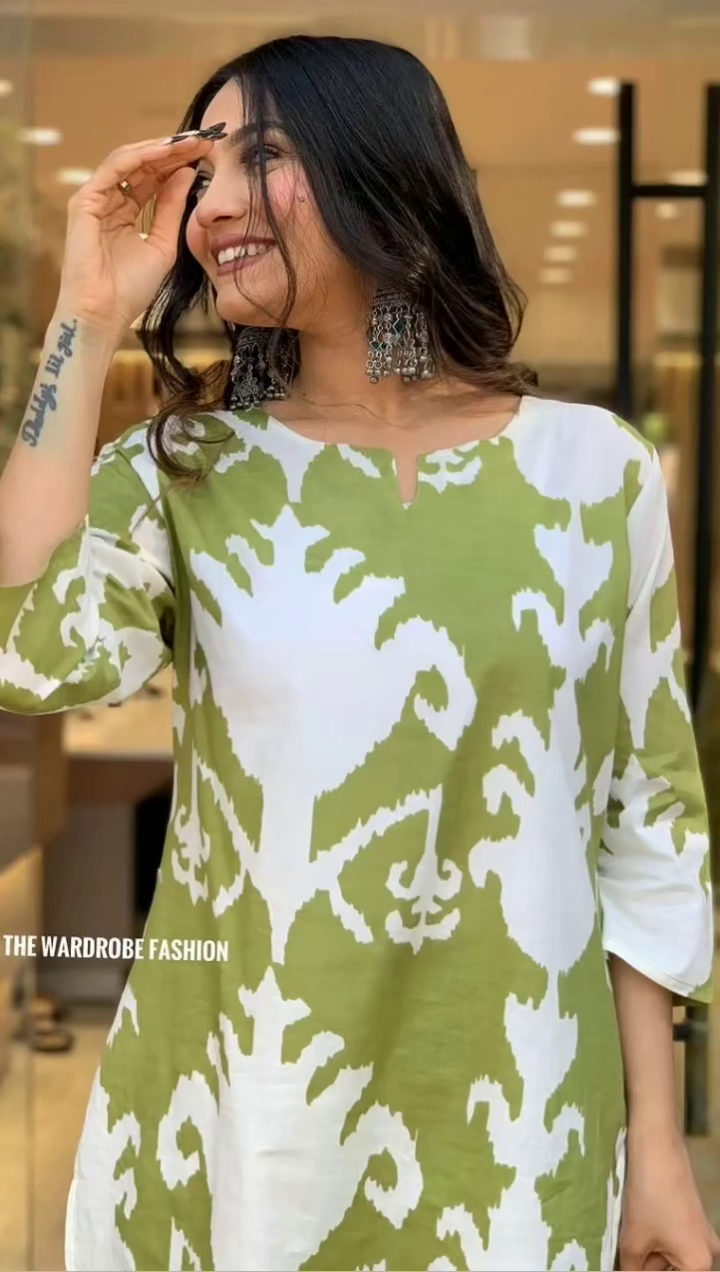 Modern Printed Co-Ord Ethnic Set