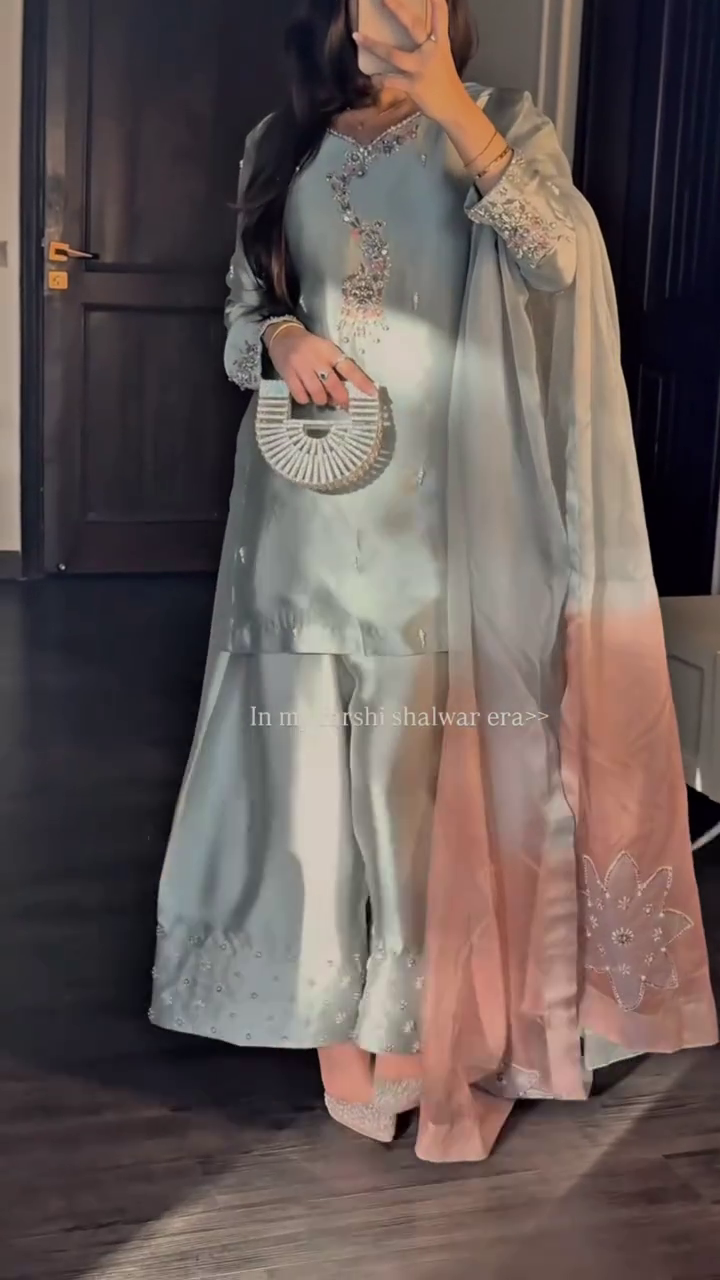 Embroidered Ethnic Ensemble Set