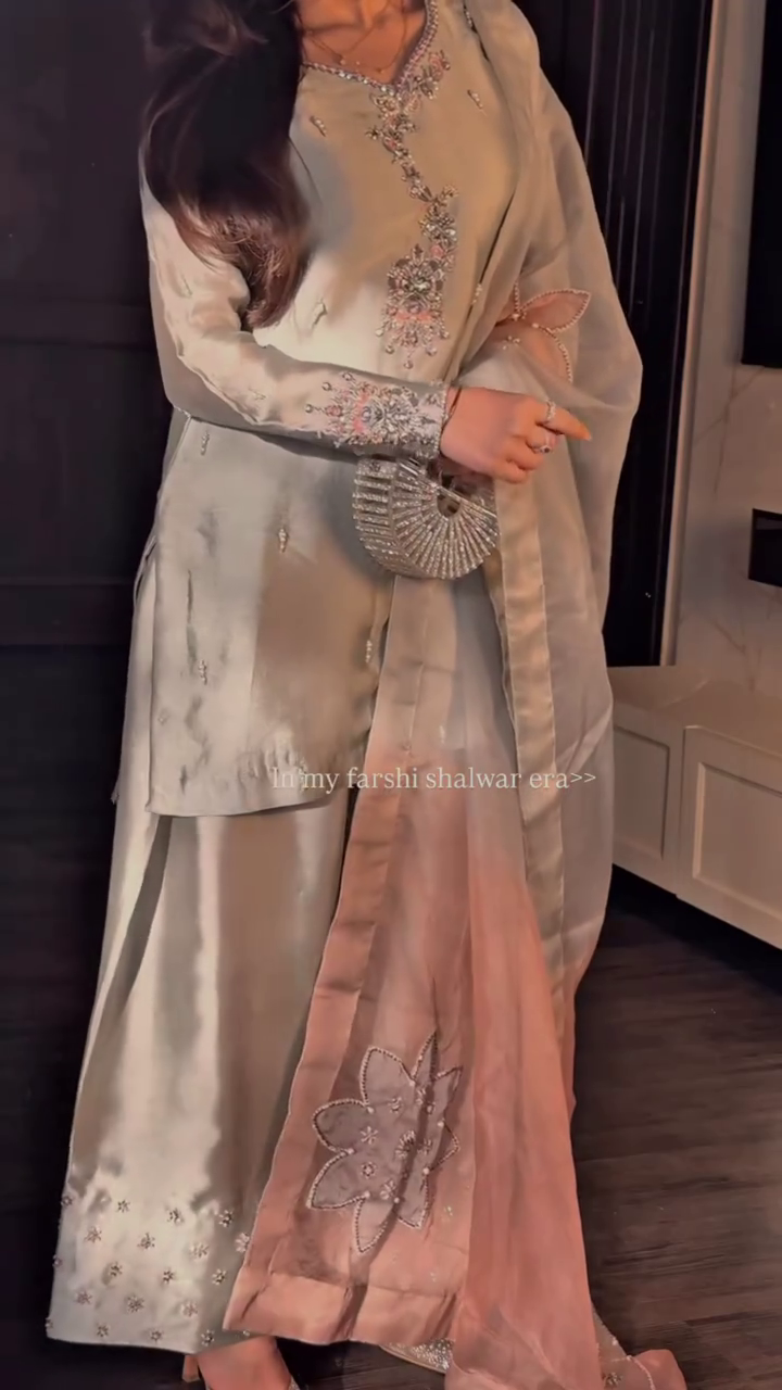 Embroidered Ethnic Ensemble Set