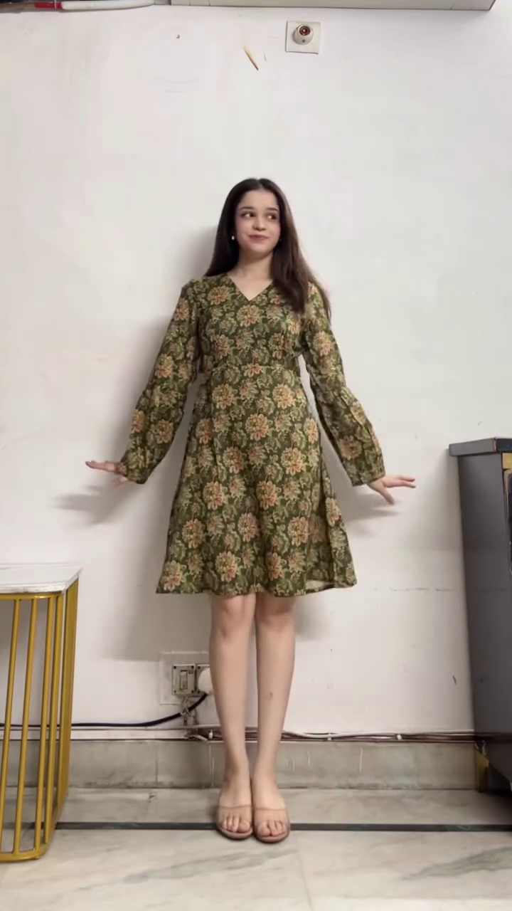 Trendy Women’s Casual Flared A-Line Midi Dress with Comfortable Fit