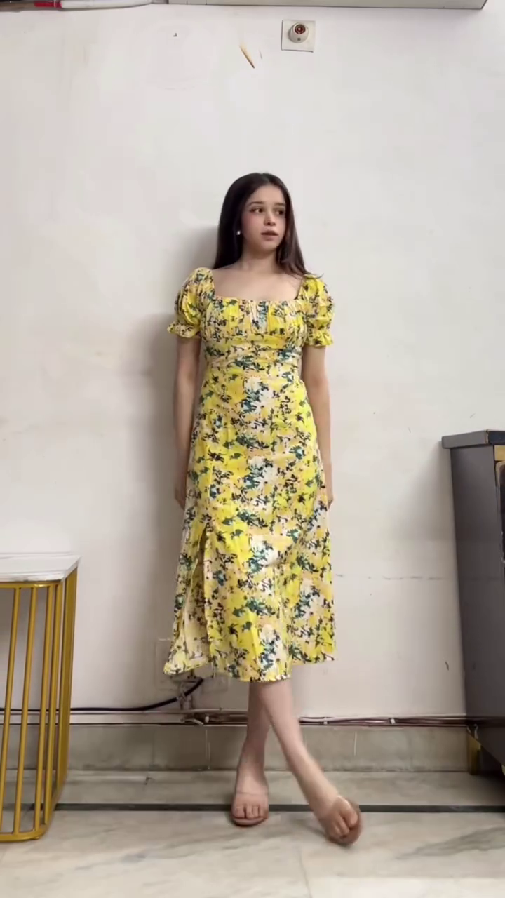 Trendy Women’s Casual Flared A-Line Midi Dress with Comfortable Fit