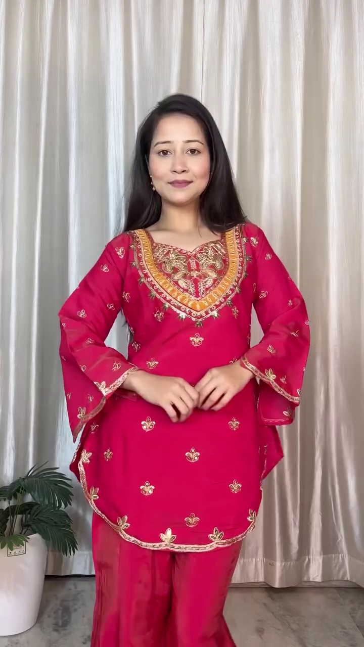 Ethnic Kurta Set with Dupatta