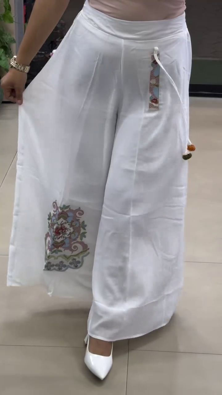 Premium Wide Leg Palazzo Pants for Women Elegant Ethnic Bottom Wear Comfortable Relaxed Fit Soft Breathable Fabric Stylish Casual Office Daily Wear Traditional Fashion Modern Designer Outfit Travel Festive Wardrobe Essential Flowy High Waist Pull On Pants for Every Occasion